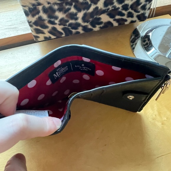 Kate Spade Disney Mini Mouse Small Bifold Wallet - Picture 11 of 14